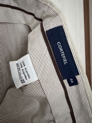 Pantalón Cortefiel Beige Talla 46