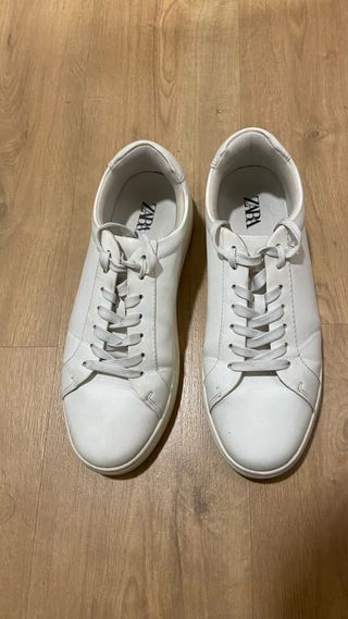 Zapatillas Zara Hombre Talla 44 Blancas