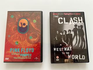 Pink Floyd Live at Pompeii + The Clash DVD