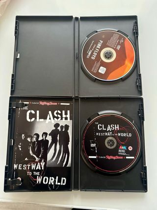 Pink Floyd Live at Pompeii + The Clash DVD