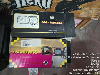 Retrovisores Eco-Magnum para Caravana