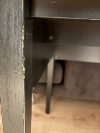 Mesa Ikea Arkelstorp Madera y Metal