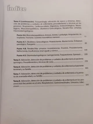 Libro temario y test ope enfermería osakidetza