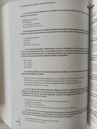 Libro temario y test ope enfermería osakidetza