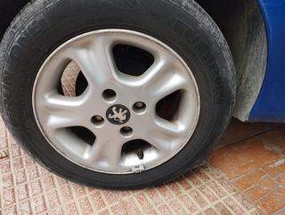 3 Llantas Aluminio Peugeot 206