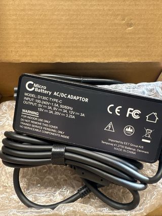 Cargador Portatil MBX 65W USB-C