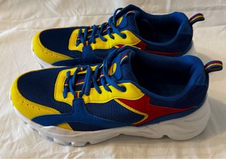 Scarpe Lidl Blu e Gialle Taglia 43