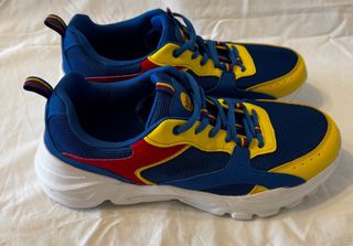 Scarpe Lidl Blu e Gialle Taglia 43