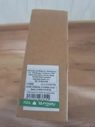 Cojín terapéutico Natura 100% Algodón