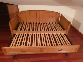 Cama nido 1,90m x 80cm madera