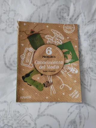 Conocimiento del medio 6 Primaria editorial ANAYA