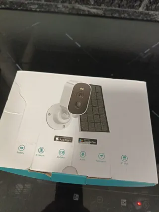 Cámara de vigilancia con batería interna