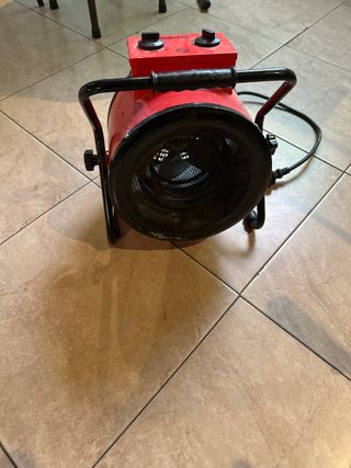 Cañón de calor eléctrico