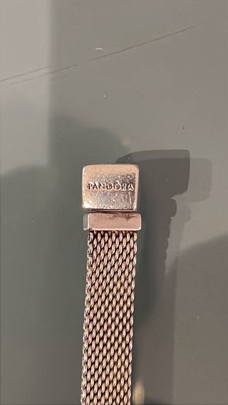 Bracciale Pandora Cuore Pavé Argento