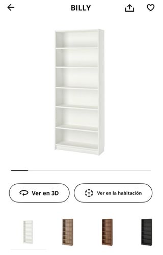 Estantería Billy Blanca Ikea