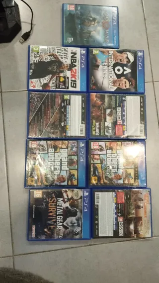 PS4 (PlayStation 4) Juegos Varios no se conecta tv