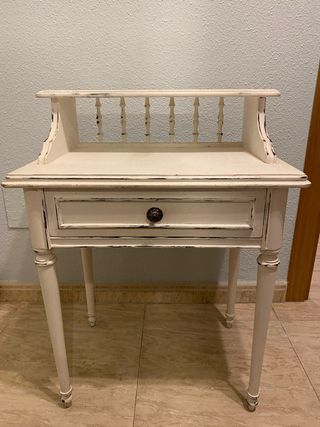 Mesilla vintage de madera