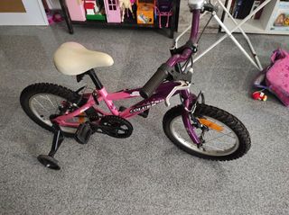 Bicicleta niña 16 rosa