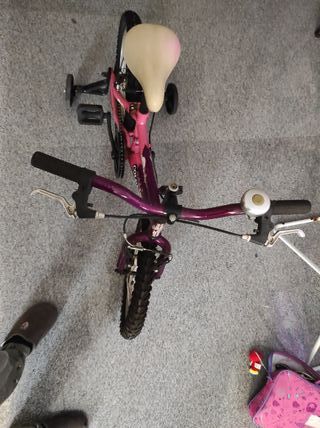 Bicicleta niña 16 rosa