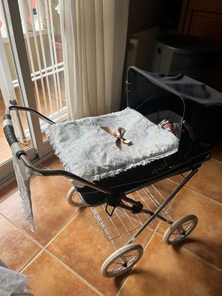 Carrito de bebé vintage