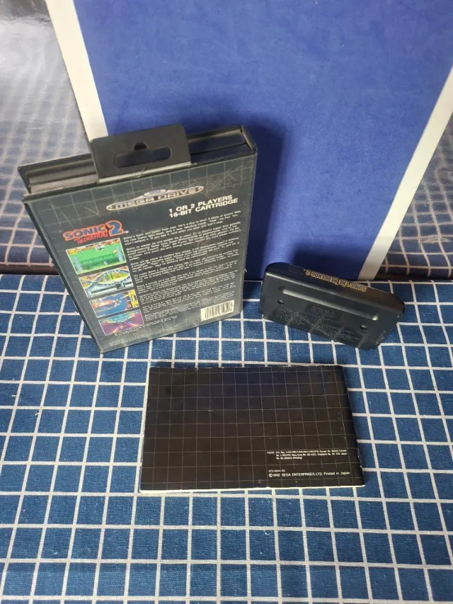 MEGADRIVE SONIC 2 ORIGINAL COMPLETO