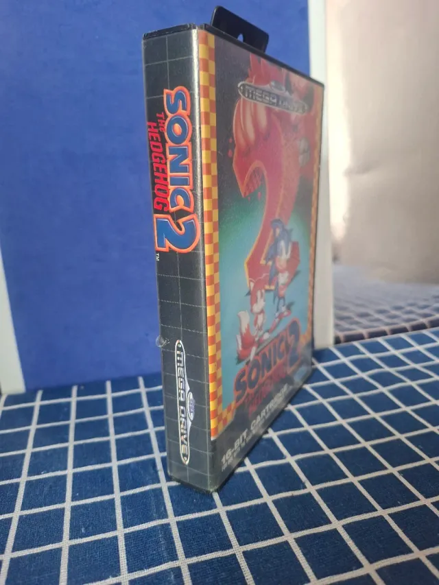 MEGADRIVE SONIC 2 ORIGINAL COMPLETO