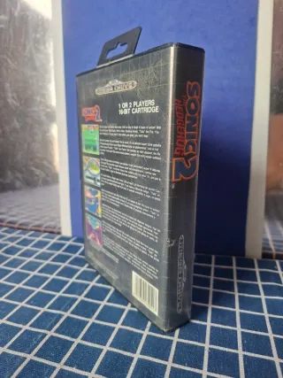 MEGADRIVE SONIC 2 ORIGINAL COMPLETO