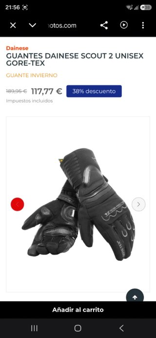 Guantes moto Dainese
