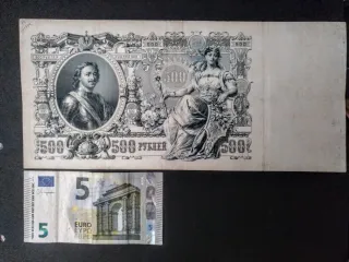Gran billete de los Zares Rusos