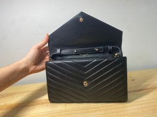 Bolso YSL Envelope Negro