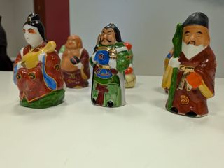 Set 6 Figuras Muñecas Matrioska China/Japonesa