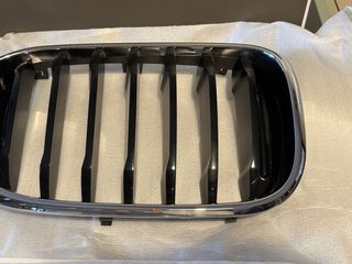 Grelha Radiador BMW X3 Cromio e Preto (2 Lados)