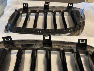 Grelha Radiador BMW X3 Cromio e Preto (2 Lados)