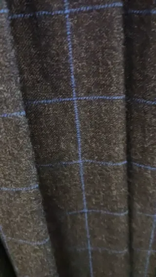 Gonna vintage pura lana  tartan