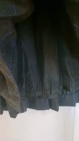 Gonna vintage pura lana  tartan