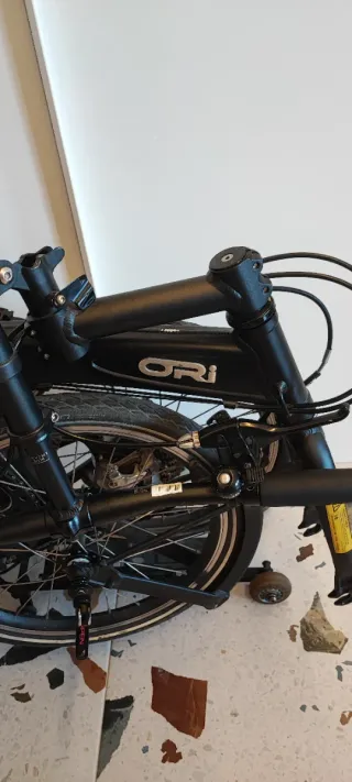 Bicicleta Plegable ORI M10 Negra