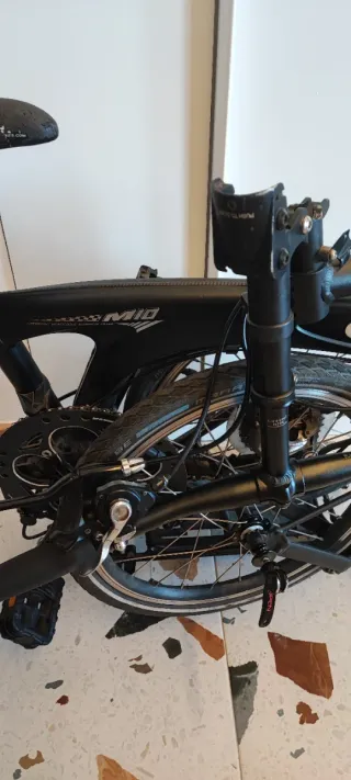 Bicicleta Plegable ORI M10 Negra