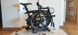 Bicicleta Plegable ORI M10 Negra