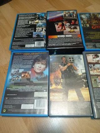 Lote 12 Películas VHS Formato Videoclub