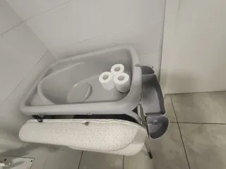 Cambiador bañera bebé