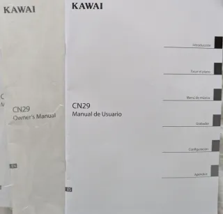 Piano Digital Kawai CN29W Blanco