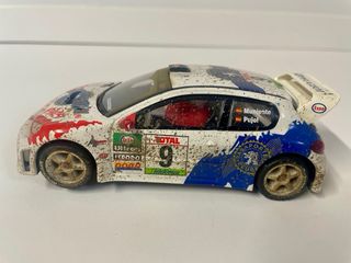 Scalextric Peugeot 206 WRC efecto barro