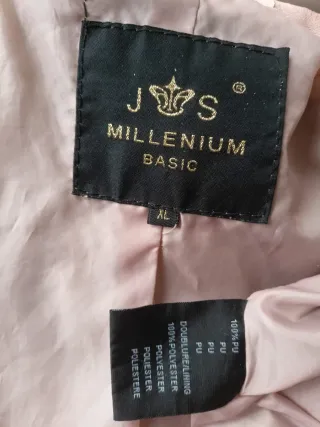 Pack 2 cazadoras ecopiel: azul y rosa