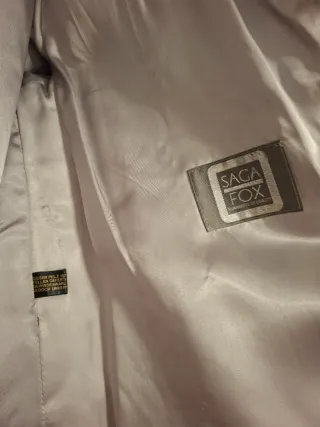 Abrigo de zorro blanco artico