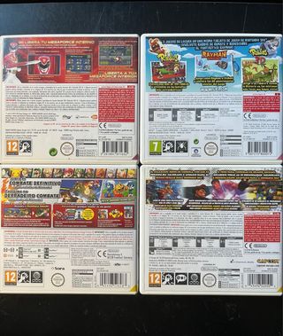 Juegos 3DS 10€/unidad