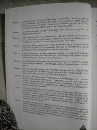 Regalo. Temario Ayudante de Instituciones Peninten