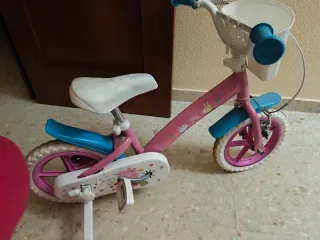 Bicicleta infantil Peppa Pig rosa