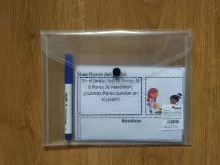 Juego de problemas matemáticos