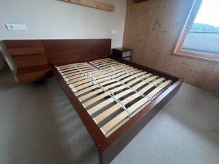 Letto Ikea Malm 1,60*2m con 2 comodini