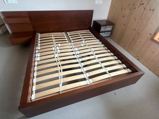 Letto Ikea Malm 1,60*2m con 2 comodini
